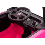 Elektrické autíčko - Mercedes Actros - nelakované - ružové - MP4